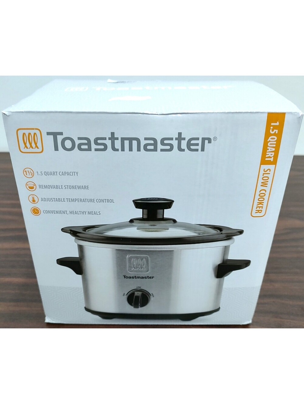 LPN - Toastmaster 1.5-qt. Stainless Steel Slow Cooker